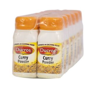 Pack of 12 Ducros Curry Powder Spices